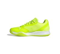 Adidas Hombre Courtflash Speed 2 Mens Tennis Shoes, Lucid Lemon/Core Black/FTWR White, 44 2/3 EU