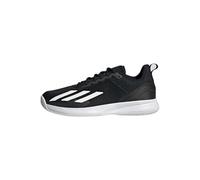 adidas Hombre Courtflash Speed Tennis Shoes, Core Black / Cloud White / Matte Silver, 44 2/3 EU