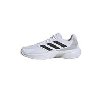 adidas Hombre Courtjam Control 3 Tennis Shoes, Cloud White/Core Black/Grey Two, 46 EU