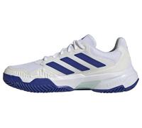 Adidas Hombre Courtjam Control 3 Tennis Shoes, Cloud White/Lucid Blue/Semi Flash Aqua, 42 2/3 EU