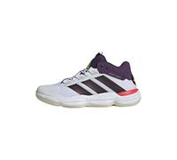 adidas Hombre Courtstabil Indoor Performance Shoes, Cloud White/Aurora Met. / Aurora Plum, 42 2/3 EU