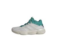 adidas Hombre Courtstabil Indoor Performance Shoes, Grey One/Grey One/Equipment Green, 43 1/3 EU