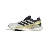 adidas Hombre Crazyquick Boost Padel Shoes, Off White/Core Black/Gold Met., 46 EU