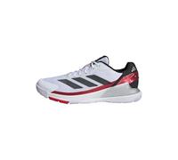 adidas Hombre Crazyquick Lightstrike Padel Shoes, Cloud White/Core Black/Lucid Red, 36 EU
