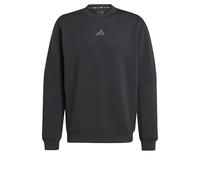 adidas Hombre D4T Workout Crew Sweatshirt, Black, M