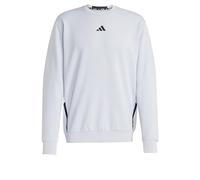 adidas Hombre D4T Workout Crew Sweatshirt, halo Silver, XL