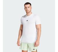 adidas Hombre D4T Workout Shirt, White, L