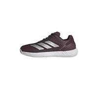 adidas Hombre Defiant Speed 2 Clay Tenis Shoes, Maroon/FTWWHT/TEGRME, 43 1/3 EU