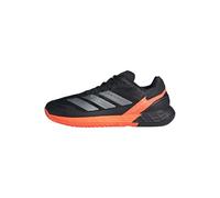 adidas Hombre Defiant Speed 2 Tennis Shoes, Core Black/Core Black/Lucid Orange, 42 2/3 EU