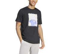 adidas Hombre Doodle Graphic tee, Black, S