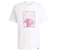 adidas Hombre Doodle Graphic tee, White, XL