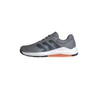 adidas Hombre Dropset Base Training Shoes, Grey/Grey Five/Lucid Orange, 43 1/3 EU