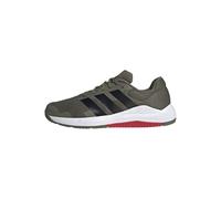 adidas Hombre Dropset Base Training Shoes, Olive strata/Core Black/Pure Ruby, 41 1/3 EU