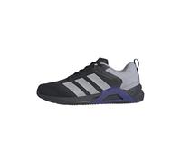 adidas Hombre Dropset Control Training Shoes, Core Black/halo Silver/Pure Purple, 38 EU