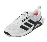 adidas Hombre Dropset Control Training Shoes, FTWR White/Core Black/Lucid Red, 37 1/3 EU