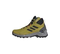 adidas Hombre Eastrail 2.0 Mid RAIN.RDY Hiking Shoes, Pulse Olive / Core Black / Impact Orange, 43 1/3 EU