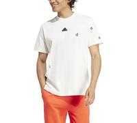 adidas Hombre Embroidered tee, Off White, S