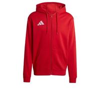adidas Hombre Entrada26 Full Zip Hoodie Sweatshirt, Team Power Red 2/White, XL