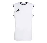 adidas Uomo Entrada26 Sleeveless Jersey, White/Black, XL
