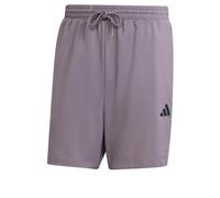 adidas Hombre Essential Three Stripes Chelsea Base Short, Grey Strata/Black, M