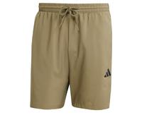 adidas Hombre Essential Three Stripes Chelsea Base Short Shorts, Olive Strata/Black, S