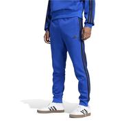 adidas Hombre Essential Three Stripes Fleece Pants, Team Royal Blue/Black, M