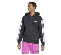 Sudadera Hombre Negro Algodón Cremallera Capucha L