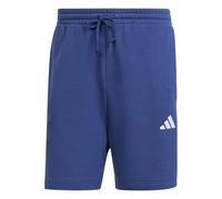 adidas Hombre Essential Three Stripes French Terry Short Shorts, Dark Blue/White, S