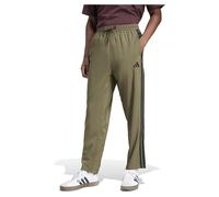 adidas Hombre Essential Three Stripes Stanford Pant Open HEM, Olive Strata/Black, S