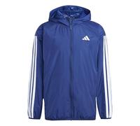 adidas Hombre Essential Three Stripes Windbreaker, Dark Blue/White, S