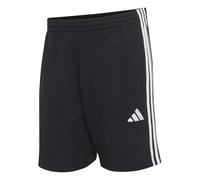 adidas Hombre Essentials 3-Stripes French Terry Shorts, Black/White, XXL