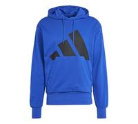 adidas Hombre Essentials Big Logo French Terry Hoodie, Team Royal Blue/Black, S