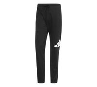 adidas Hombre Essentials Big Logo Single Jersey Pant, Black/White, XL
