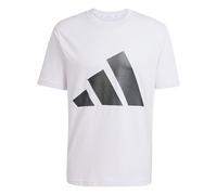 adidas Hombre Essentials Big Logo Single Jersey tee, Ice Lavender/Black, M