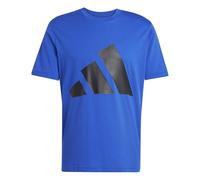 Adidas Hombre Essentials Big Logo Single Jersey tee, Team Royal Blue/Black, L