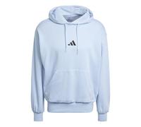 Adidas Hombre Essentials FEELCOZY Fleece Hoodie, Glow Blue/Black, M