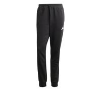 adidas Hombre Essentials FEELCOZY Fleece Pant, Black/White, XXL