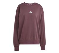 adidas Hombre Essentials FEELCOZY Fleece Sweatshirt, Aurora Ruby/White, XXL