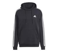 Adidas Sudadera con capucha Hombre Essentials Fleece 3-Stripes Negro Talla M