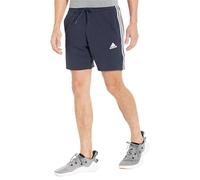 adidas Hombre Essentials French Terry 3-Stripes Shorts, Legend Ink, XS