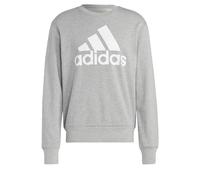 adidas Hombre Essentials French Terry Big Logo Sweatshirt, Medium Grey Heather, S