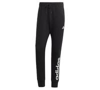 adidas Hombre Essentials French Terry Tapered Cuff Pants, Black, XS