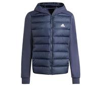 adidas Hombre Essentials Hybrid Down Hooded Jacket, Legend Ink, XS