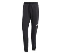 adidas Hombre Essentials Linear French Terry Pant, Black/White, XS