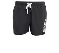 adidas Hombre Essentials Logo CLX Shorts, Black, L