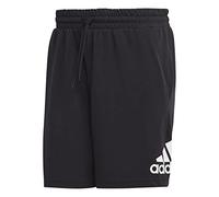 adidas Hombre Essentials Logo Shorts, Black/White, M