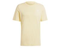 adidas Hombre Essentials Single Jersey Embroidered Small Logo tee, Almost Yellow F22, XL