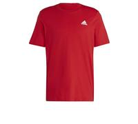 adidas Hombre Essentials Single Jersey Embroidered Small Logo Tee, Better Scarlet, M