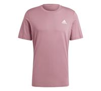 adidas Hombre Essentials Single Jersey Embroidered Small Logo tee, preloved Crimson, M