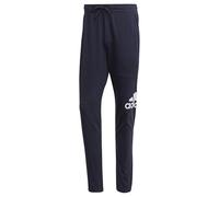 adidas Hombre Essentials Single Jersey Tapered Badge of Sport Pants, Legend Ink, S